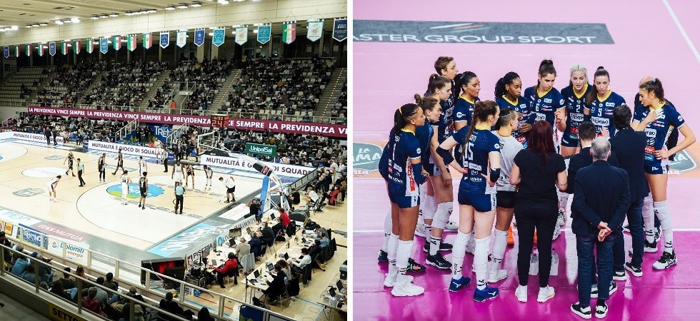 Covid, Aquila Basket e Trentino Rosa Volley, trovati dei casi positivi nelle squadre